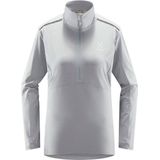 Haglofs.i. Strive Mid Sweatshirt Met Halve Rits Grijs Vrouw