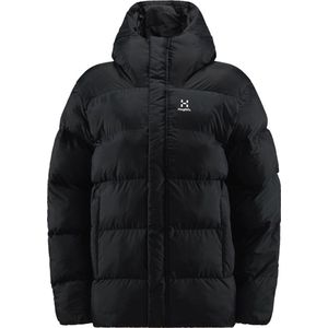 Haglofs Puffy Mimic Hood Dames Isolatiejas True Black XL