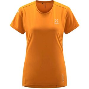 Haglofs L i m Tech T-shirt Met Korte Mouwen Oranje XS Vrouw