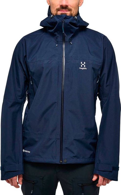 Haglöfs - Roc Flash GTX Jacket - Regenjas - Blauw - Waterdicht