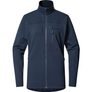 Tussenlaag - Stretch Fleece - Zwart - Duurzaam en Ademend