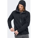 Hoodie - Groen - Stretch Fleece - Nauwsluitende Capuchon