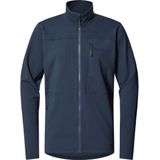 Haglöfs - Rosson Mid Jacket - Fleecevest - Blauw - Stretchmateriaal