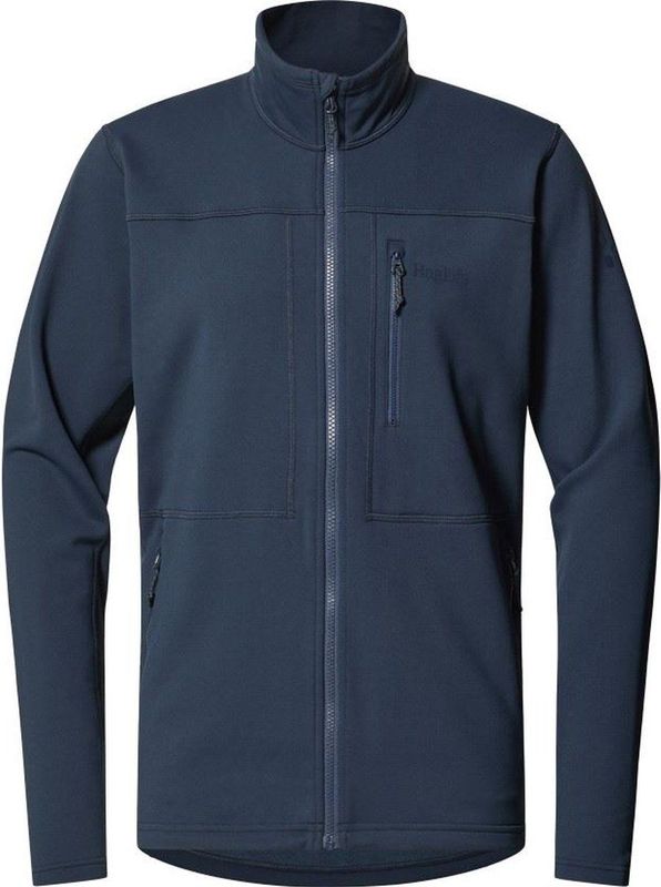 Haglöfs - Rosson Mid Jacket - Fleecevest - Blauw - Stretchmateriaal