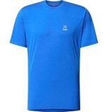 Haglöfs - Ridge Tee - T-shirt - Zwart - Gerecycled Materiaal