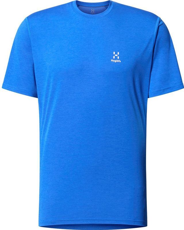 Haglöfs - Ridge Tee - T-shirt - Zwart - Gerecycled Materiaal