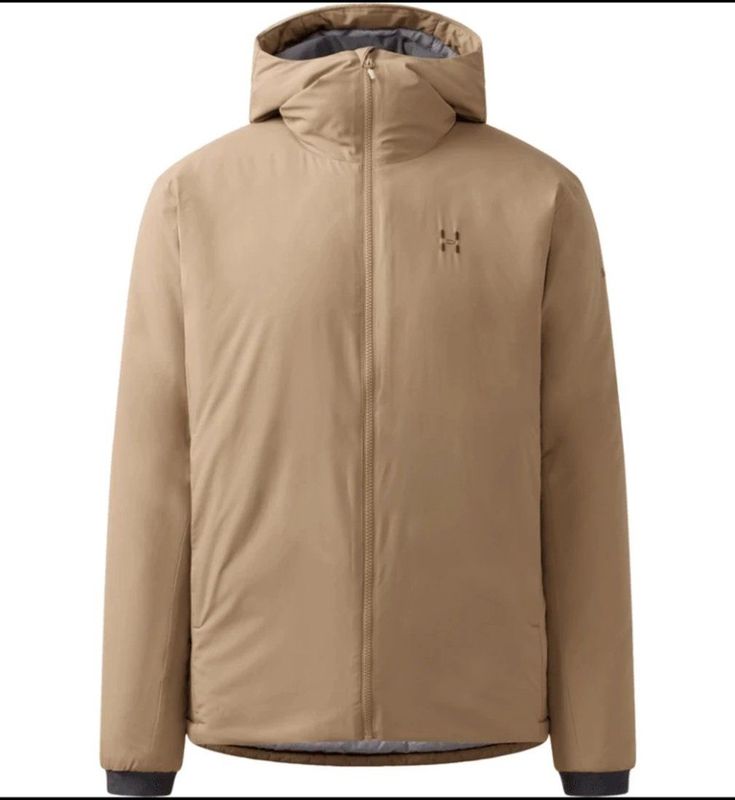 Haglöfs - Mimic Alert Hood - Synthetisch Jack - Beige/Bruin - Isolerend