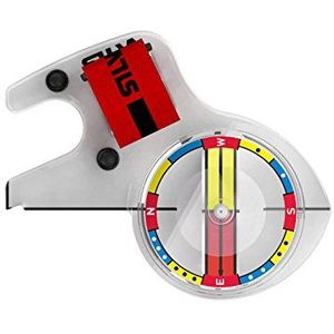 Silva Nor Spectra kompas, rechts, voor linkshandigen, zuiden, transparant, Eén maat