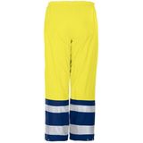Jobman 2546 Hi-Vis Rain Trousers 65254658 - Geel/Navy