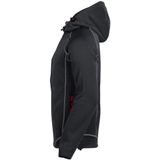 Jobman 5152 - Hoodie - Zwart/Rood