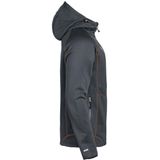 Jobman 5152 Hoodie Donkergrijs/Oranje maat 3XL