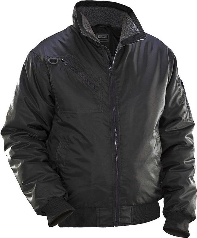 Jobman 1357 Pilot Jacket Donkergrijs maat S