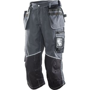 Jobman 2281 Long Shorts Core HP 65228119 - Donkergrijs/Zwart
