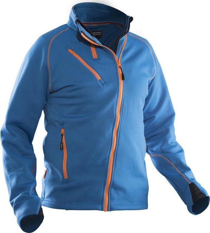 Jobman 5153 Functional Jacket 65515353 - Oceaan/Oranje