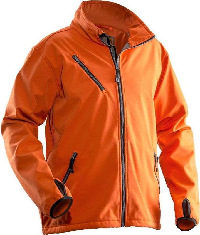 Jobman - 1201 - Softshell Jack - Winddicht - Waterafstotend - Fleecevoering