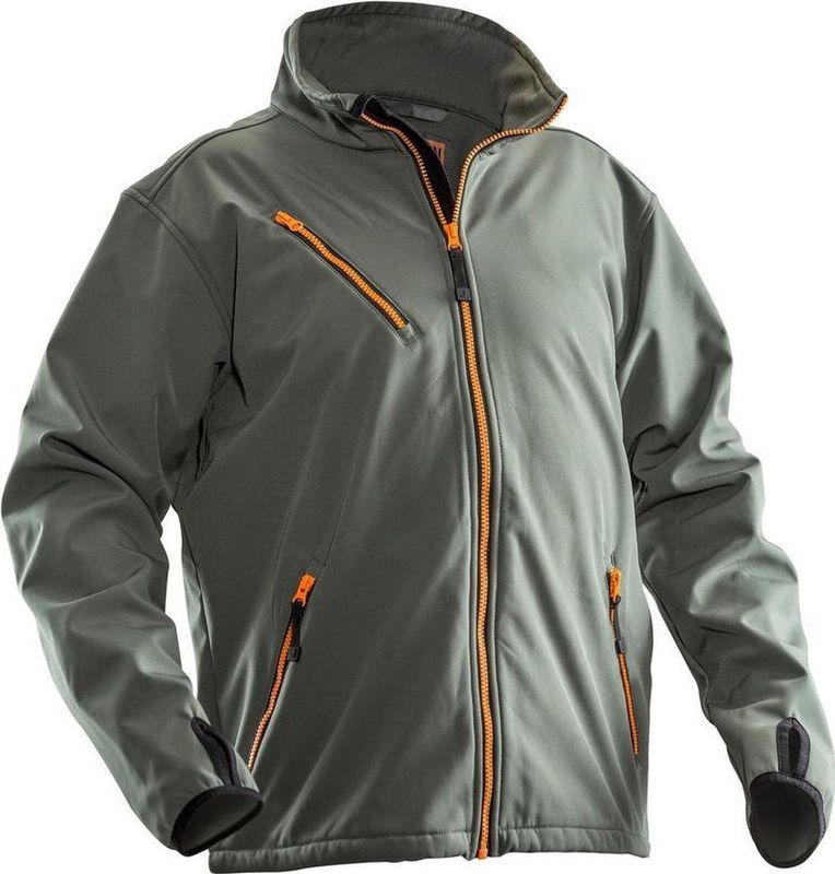 Jobman - 1201 - Softshell Werkjas - Donkergrijs
