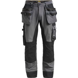 Jobman 2191 Stretch Trousers HP 65219118 - Donkergrijs/Zwart