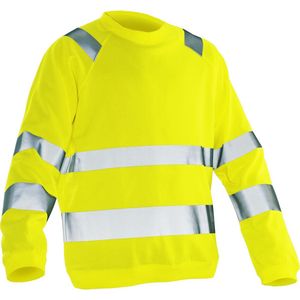 Jobman 1150 Hi-Vis Sweatshirt 65NO115065 - Geel