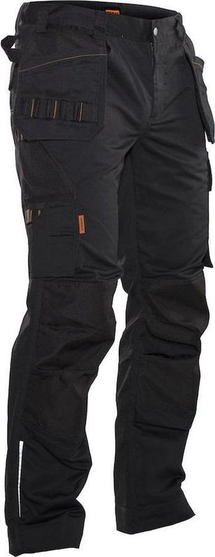 Jobman Practical 2322 Werkbroek Holsterpockets - Mannen - Zwart - 42