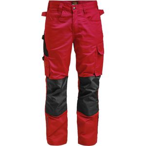 Jobman 2321 Service Trousers 65232120 - Rood/Zwart