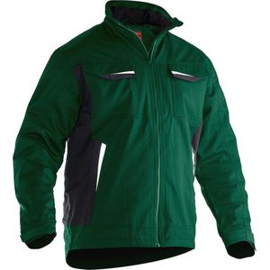 Jobman 1317 Service Jacket Lined Bosgroen maat S