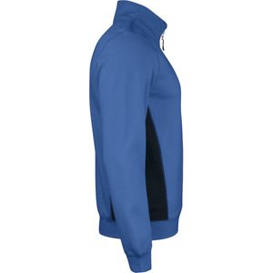 Jobman 5401 Halfzip Sweatshirt 65540120 - hemelsblauw/zwart