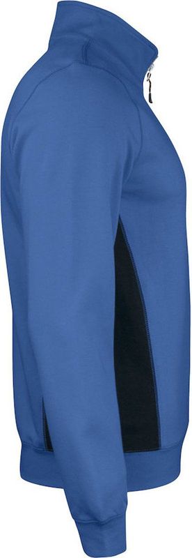 Jobman 5401 Halfzip Sweatshirt 65540120 - hemelsblauw/zwart