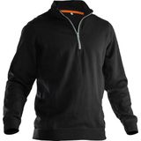 Jobman 5401 Halfzip Sweatshirt 65540120 - Zwart