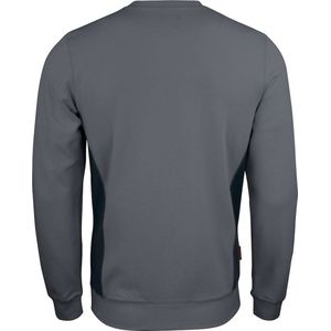 Jobman 5402 Roundneck Sweatshirt 65540220 - Donkergrijs/Zwart