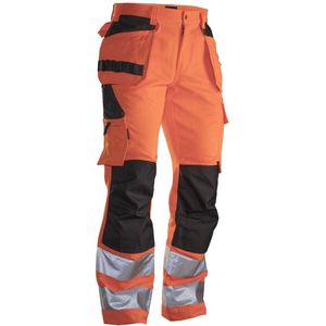 Jobman 2377 Hi-Vis Trousers HP 65237762 - Oranje/Zwart