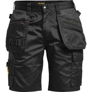 Jobman Practica22 Korte Werkbroek Holsterpockets - Mannen - Zwart