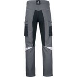 Jobman 2194 Stretch Service Trousers 65219418 - Donkergrijs/Zwart