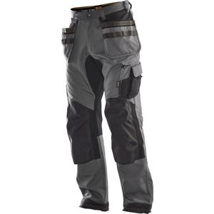 Jobman 2164 Werkbroek Stretch - Grijs/Zwart
