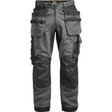 Jobman 2164 Werkbroek Stretch - Grijs/Zwart