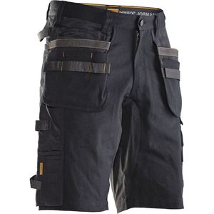 Jobman 2168 Stretch Shorts HP 65216818 - Zwart