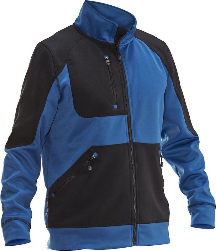 Jobman 5304 Jacket Spun Dye Kobalt/Zwart maat S