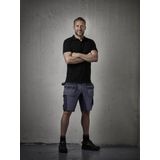 Jobman - Advanced Stretch - Korte Broek - Donkergrijs/Zwart - Holsterpockets