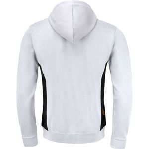 Jobman 5400 Sweatshirt Hoodie 65540020 - Wit/zwart