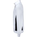 Jobman 5401 Halfzip Sweatshirt 65540120 - Wit/zwart - S