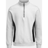 Jobman 5401 Halfzip Sweatshirt 65540120 - Wit/zwart - S
