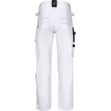 Jobman 2321 Service Trousers 65232120 - Wit/zwart
