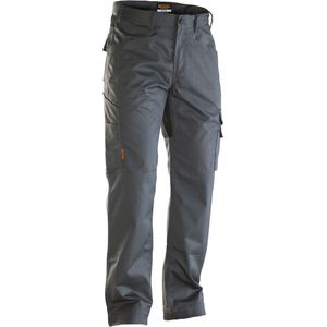 Jobman 2317 Service Trousers Stretch 65231720 - Donkergrijs/Zwart
