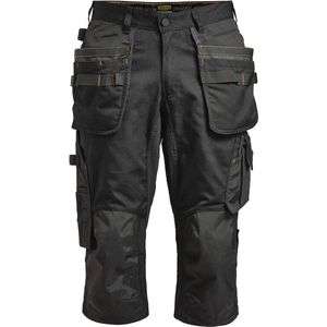 Jobman 2167 Long Shorts Stretch 65216718 - Zwart