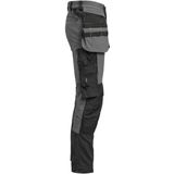 Jobman 2391 Craftsman Trousers Stretch 65239170 - Donkergrijs/Zwart
