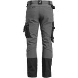 Jobman 2391 Craftsman Trousers Stretch 65239170 - Donkergrijs/Zwart
