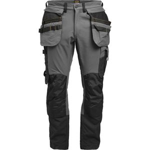 Jobman 2391 Craftsman Trousers Stretch 65239170 - Donkergrijs/Zwart