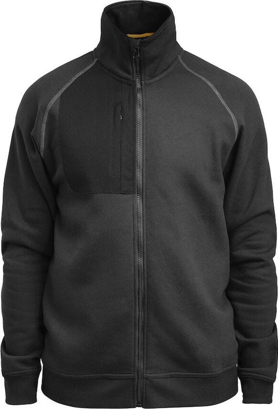 Jobman 5141 Sweatshirt Full-Zip 65514195 - Zwart