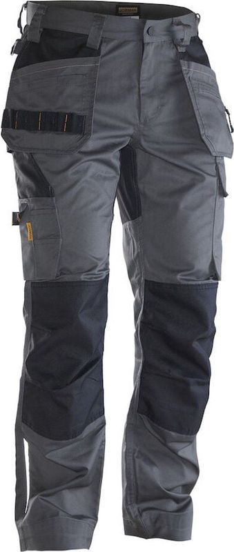Jobman 2326 Craftsman Trousers Stretch 65232620 - Donkergrijs/Zwart