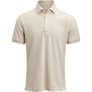 J Harvest Frost Indigo Bow 133 S S Polo Tailored Fit 2913300 - Zand