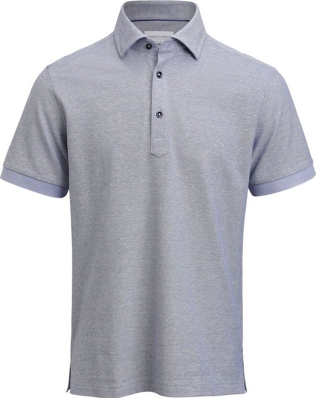 J Harvest Frost Indigo Bow 133 S S Polo Tailored Fit 2913300 - Marine